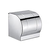 Geschlossener Spender Edelstahl Taschentuchbox Papierhalter Badezimmer Waschbecken