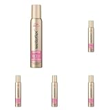 Wellaflex Sensitive Schaumfestiger | Bis zu 24 Std. starker Halt | Parfümfrei | Haltegrad 3, 200ml (Packung mit 5)