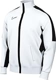 Nike Herren M Nk Df Acd23 Trk Jkt Knit Soccer Track Jacket, White/Black/Black, S EU