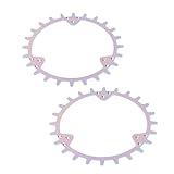Robotermäher-Traktionsrad-Spikes, Edelstahl-Radunterstützungsspikes für L-Modell, 252 Mm Durchmesser, 12 Schrauben, Verbesserte Traktion, Einfache Installation