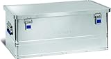 ALUTEC Aluminiumbox BASIC 80 (Inhalt 80 l, Innenmaße (LxBxH) 750 X 355 X 300 mm, staub-/spritzwassergeschützt, Werkzeugbox, Aufbewahrungskiste, Gewicht 4,18 kg) 10080
