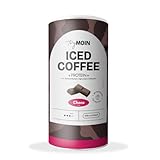 TryMOIN - Choco Protein Eiskaffee Pulver ohne Zuckerzusatz & Süßstoffe - echter Bio-Kaffee mit Protein, 100% natürliche Zutaten - 11g Protein pro Portion, leicht löslich - 20 Portionen