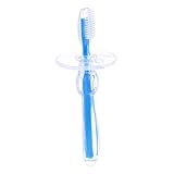 HAPINARY Zahnbürste Für Babys Zahnbürsten Mund Zahnen Oral Säuglingszahnbürste Blue