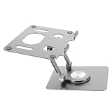 iplusmile Klappbarer Tablet Halter für Schreibtisch Stabiler Aluminium Halter Verstellbar Multifunktional für Büro Wohnzimmer Mehr