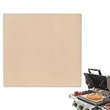 Duroecsain Pizzastein Grill, Backstein für Brot, Pizzastein, quadratisch, für Backofen, Grill, Küche, Restaurant, Camping