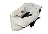 Bo DANKA® Einschlagdecke für Babyschale, Kinderwagen und Kindersitze - Baby Decke für Neugeborene in idealer Größe 80x80cm mit Kapuze für Winter und Sommer