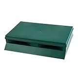 Windhager Schneckenfalle Slug-Away, Bierfalle, Schneckenabwehr, Schneckenbekämpfung ohne Chemie und Gift, 20,5 x 26 x 6 cm, grün