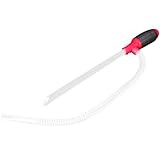 Healeved Hochleistungs Handpumpe mit Saugschlauch Manuelle Kraftstoff und Ölabsaugpumpe für Auto Vielseitige Flüssigkeitstransferpumpe für Werkstatt und Fahrzeugpflege