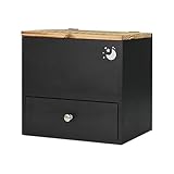 Tamponhalter für das Badezimmer - Organizer für Damenhygiene | Organizer für Damenprodukte aus Holz mit Schublade und Deckel | Dekorative Box aus Holz für die Organisation