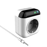 Programmierbarer Smart WiFi Thermostat, Smart Thermostat Steckdose für Tuya Plug-in, Temperaturregler für Assistent und für ALEXA