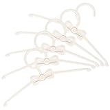 CHILDWEET 5 STK faltbar kleine Kleiderbügel babybügel aus samt Türhänger Aufhänger kleiderständer kinderkleiderbügel Kleiderbügel für Haustiere Kleiderbügel aus Kunststoff Plastik