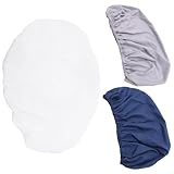 BESPORTBLE 3 Stck Teiliges Mikrofaserkinderbettlaken Atmungsaktive Babybett Spannbettlaken Passend für Babymatratzen in Weiß und Hautfreundlich und Pflegeleicht
