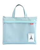 A4 Dokumententasche Zip Beutel Tragetasche Nylon Mesh Beutel Wasserdichte Doppel-Reißverschluss Klein Etiketten Schüler Büro Liefert Reisetasche Grün