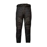 warrior gears wasserdichte Motorradhose aus Cordura-Netzgewebe für Kinder, Schwarze Motorradschutzhose für Kinder, wasserdichte Jungenhose mit CE-Schutzpanzerung, Kinderhose – Schwarz