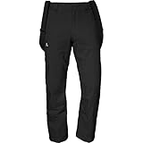 Schöffel Herren Weissach M, wasser- und winddichte Skihose, warme Schneehose mit Schneefang und Verstärkung gegen Skikantenschläge, black, 52