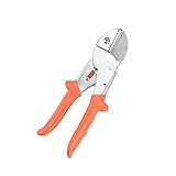 1stk Gartenschere Gerät Elektrische Schere Trimmer Zweig Hecke Maschine Babysicherheit Baum Türknauf Hochentaster Beschneidung Elektrische Astscheren Rostfreier Stahl Orange Happyyami