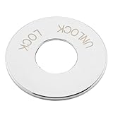 Cndocc35 Gabelschloss-Ziereinsatz, Chrom, Aluminiumlegierung für Spezial 2015-2024, 1 Stück