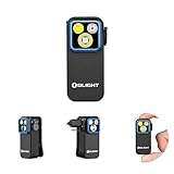 OLIGHT Oclip Pro Mini LED Taschenlampe mit Flutlicht, fokussiertes Licht und Rotlicht,500 LM helle USB-C wiederaufladbare Flashlight,IPX6 Clip Lampe kleine Blinklicht für Läufer Camping und Notfall