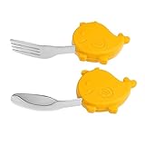 Warmhm 1Satz Babybesteck Für Selbstausbildung Niedliches Design Für Kleinkinder Ab Monaten Langlebig Geschenkidee Für Junge