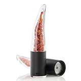 AdHoc MP213 Pepe Chilischneider – manuelle Chilimühle mit Edelstahl-SchneidWerk | Gewürzmühle für getrocknete Chilischoten | kompakter Chili Zerkleinerer | Handmühle für Küche & als Geschenkidee