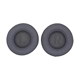 YIXANNX Kissen Gaming Runde Ohrpolster Leder Atmungsaktive Netzabdeckung Ersatzteile Ersatz für Corsair Virtuoso Kopfhörer