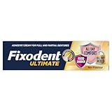 Fixodent Ultimate No Flavor Haftcreme für Voll- und Teilprothesen, 40 ml