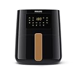 Philips Airfryer 5000-Serie L, 4.1L (0.8Kg), 13-in-1 Airfryer, Wifi verbunden, 90% Weniger Fett mit Rapid Air Technologie, Rezepte-App (HD9255/80)