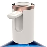 Heiß- und Kaltwasserspender – Kompaktes Wassergerät, automatischer Trinkauslauf | Elektrischer tragbarer Pumpenhahn, kompakter wiederaufladbarer Wasserhahn für Küche, Büro, Camping, Schlafzimmer