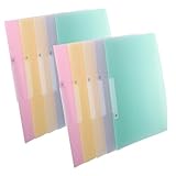 HOMSFOU 10 Stück Papierkram Schaukel Aus Kunststoff Für Berichte Büro Organizer Präsentationen Und Präsentationen Für Zuhause – Business Aktendeckel Tragbare Aktendeckel Papiere