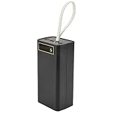 Okeeyseda 21X18650 BatteriegehäUse SchweißFrei Power Bank Case PD mit Licht 18650 Batterieladebox Abnehmbare Tragbare DIY-HüLle