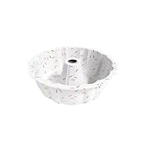 saphe Silikon-Kuchenform, Silikon-Kuchenformen, Backgeschirr, antihaftbeschichtet, 25,4 cm Gugelhupfform für Gelatine, Gelatine, runde Backformen für Chsescake (1)