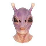 Générique Lustige Alien-Maske | Kostüm und Zubehör, realistischer 3D-Effekt, für Partyzubehör, Cosplay, Erwachsene, Bühne, Karneval, Spukhaus