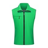 Mymyguoe Fahrradweste Herren Sportlich Sommerweste Sportweste Winddichte Laufweste Vest Gilet Outdoor Fahrradwesten Leichte Atmungsaktiv Softshellweste Sweatweste Einfarbig Outdoorweste