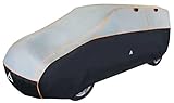 WALSER Auto-Hagelschutzplane, SUV-Hagelschutzgarage wasserabweisend, Auto-Abdeckplane Perma Protect, PKW-Abdeckung atmungsaktiv, Autoplane Gr.: XL