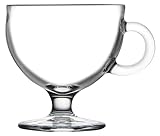 H&H 55182 multiusag Packung 4 Cups mit Griff, 25 cl