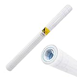 Idena 20168 - Buchfolie selbstklebend transparent, 1 Rolle 5 m x 45 cm, Buchumschlag aus Kunststoff