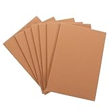 OSALADI Notizbücher aus Kraftpapier pro Buch Leicht und Tragbar für Studenten Büro und Reisen Perfektes Schreibheft für Notizen und To Do Listen