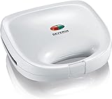 SEVERIN Sandwich-Toaster, Sandwichplatte, 600 W, SA 2971, Weiß