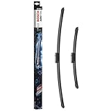 Bosch Aerotwin AM468S Front-Scheibenwischer - Set mit 2 Ersatz-Scheibenwischern und vormontiertem Multi-Clip-Adapter - 2 Wischblätter, 650 mm und 400 mm