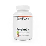 GymBeam Forskolin (Kapseln) - enthält Coleus Forskohlii Extrakt, 10 mg Forskolin (indische Buntnessel) pro Tagesdosis, beliebter Fatburner zur Testosteronförderung, 100% Vegan