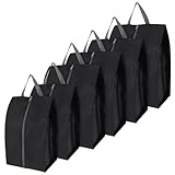 Erpmlyo Water-Repellent 6 Stück Schuhtasche Wasserfeste Schuhbeutel Staubdicht Schuhsack Schmutzabweisender Schuhsack,Travel Aufbewahrungsbeutel Organizer für Reisen Zuhause, 2-Large + 4 X-Large
