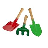Windhager Gartenwerkzeugset Kids, Garten-Geräte Kinder, Kinderspielzeug für Garten, Kinder Werkzeug, Gartenwerkzeug-Set, 06814, bunt