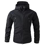 MOKBAY Jagd Jacke Kostüm Herren Angelanzug Military Camo Bundesheer Winterjacke Splittertarn Field Tarnjacke Tactical Angelbekleidung Militär Militär Jacke Tactical Winterjacke Herren L