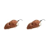 YiNLuax Clockwork Mausjäger Für Katzenspielzeug Interaktiv Für Katzenspielzeug Perfekt Für Katzen Kätzchen Indoor Outdoor Sport Automatisch Movem Pet for Kids Girls Aktivität Klapp Zelt