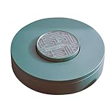 Cabilock Kreative Blume Typ Candy Box Kunststoff Snack Ablage Doppel- Schicht Snacks Partition Manager Behälter Getrocknete Obst Platte für Startseite Hochzeit Weihnachten Party (Grün)