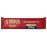 Barilla Pasta Al Bronzo Spaghetti 1x500g I aus Bronze-Formen, Saucenhaftung auf die italienische Art, 100 Prozent hochwertiger Hartweizen