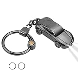 HENGBIRD Auto Schlüsselanhänger mit Taschenlampe, Autoschlüsselbund für Fahrzeug, EDC Autoschlüsselanhänger, Autozubehör Schlüsselring für Männer und Frauen