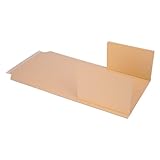 verpacking Buchverpackung 430 x 310 x 10-60 mm DIN A3 selbstklebend (Außenmaß 495 x 320 x 10-60 mm) Universal Wickelverpackung (25 Stück)