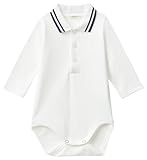United Colors of Benetton Baby-Jungen Body M/L 3cdiab00f Kleinkind-Strampelanzug, Weiß, 12 Monate