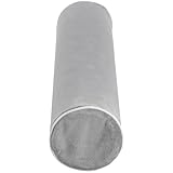 IWOWHERO Memory Cotton Rundes Nackenstützkissen mit Zipperbezug Hypoallergenes Cervicalstützkissen für Männer und Frauen Vielseitig als Seiten Rückenschläferkissen Leichtes Reisekissen